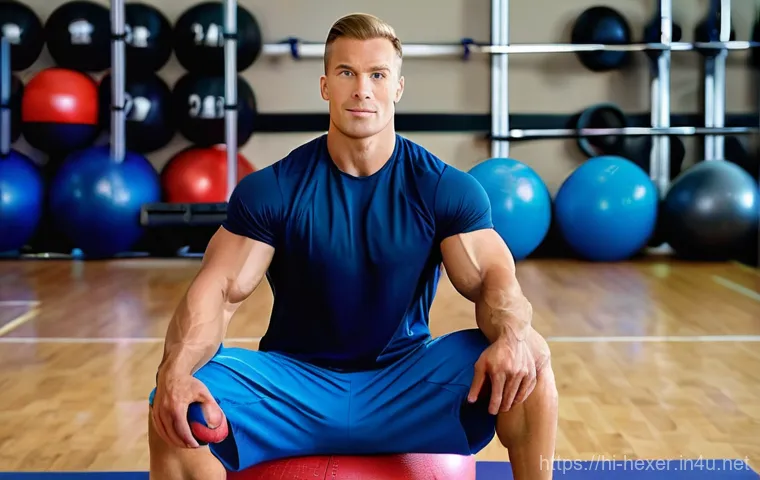 코어 안정성을 위한 균형 운동 기구 - **Prompt 1: Balanced Warrior on a Board**
    "A confident and focused young woman in her late 20s, ...