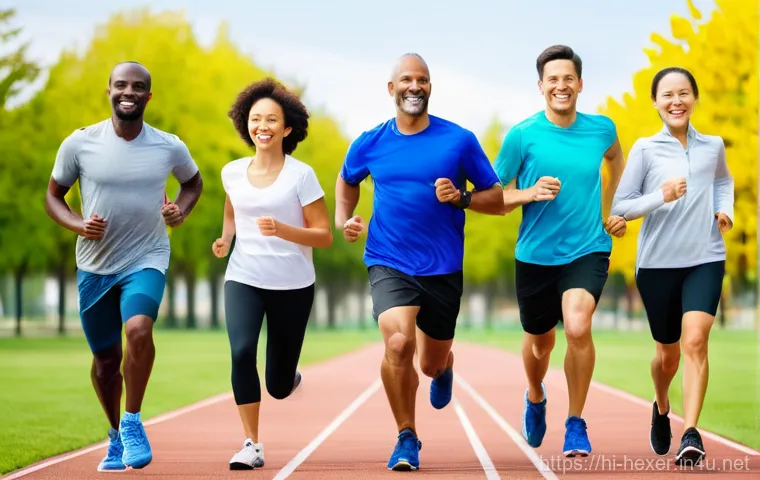 지구력 강화를 위한 인터벌 러닝 - **Prompt: Empowered Trail Runner at Golden Hour**
    "A vibrant, dynamic full-body shot of a young,...